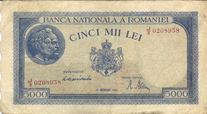 5000lei1944-700 - 003 Bacnotele Romaniei