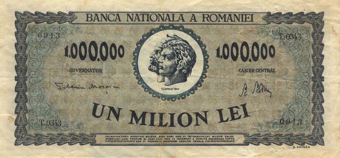 1000000lei1947-700 - 003 Bacnotele Romaniei