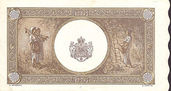 RomaniaP57-10000Lei-1946_b - 003 Bacnotele Romaniei