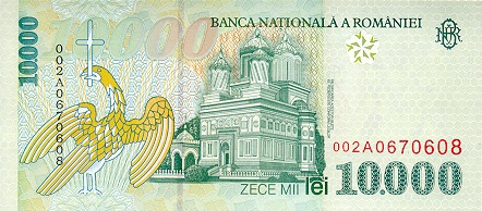 RomaniaP108-10000Lei-1999_b