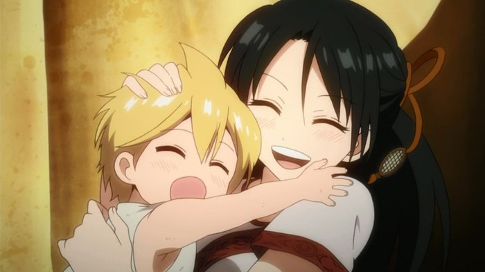 alibaba 35 - Baieti din anime cand sunt mici