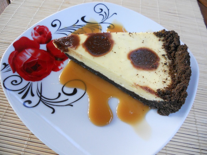 Cheesecake cu ciocolata - Cheesecake cu ciocolata