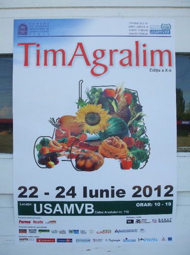 Afis TimAgralim 2012 - EXPO TimAgralim 2012 USAMVB