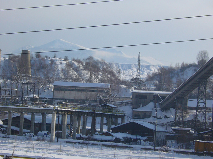 muntele Parang...vedere din  balcon