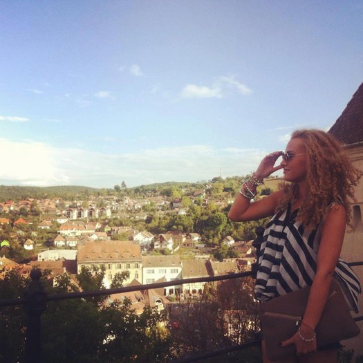 Pe balcon - Alexia si Dima