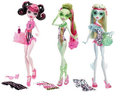 Swimming-dolls-Draculaura-Venus-and-Lagoona-monster-high-32668915-480-380 - Papusi Monster High