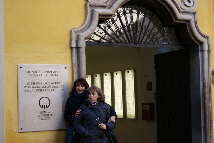 la casa lui Mozart - salzburg 2012