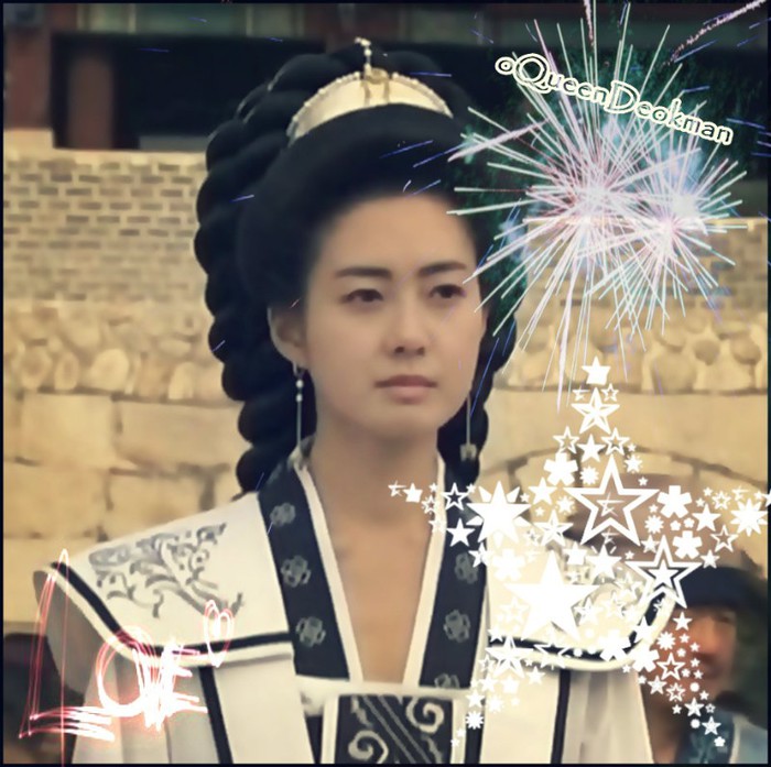 → ♥ Love this Queen ! :x - a - My unique -- Great SeonDeok -k