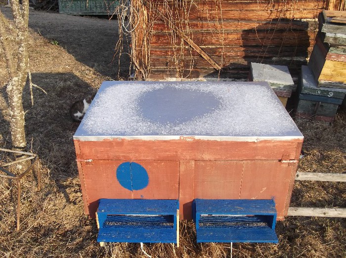 DSCF1573; pierde caldura si prin polistiren de 10 cm.
