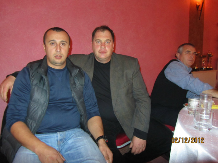 Cu Bogdan Ciobanu 1 dec 2012; Banchet fcpr tg mures 2o12
