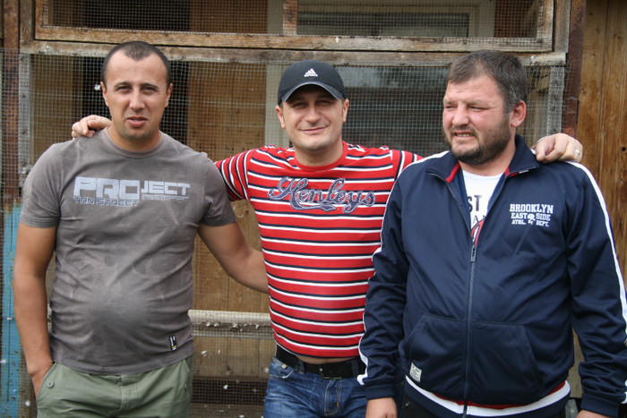 Cu Turcanu Mihai si Narcis Pavelescu - In vizita la colegi Columbofili