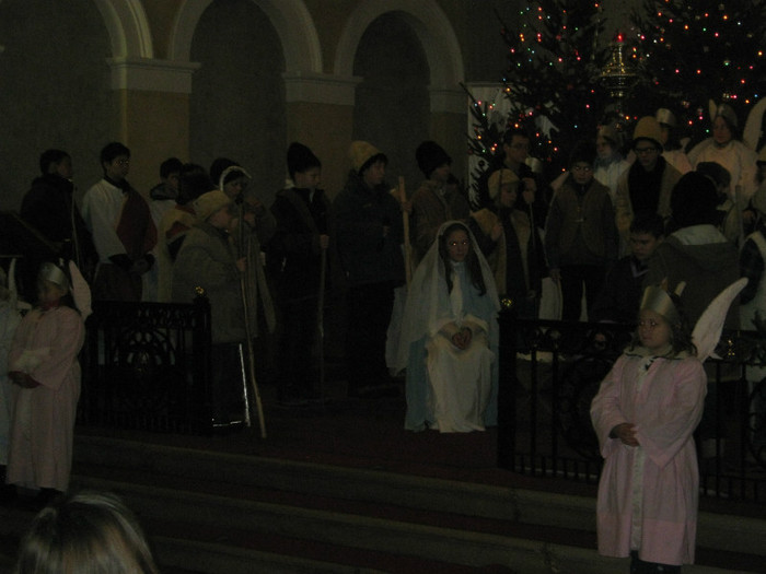 in biserica Katolica -Lovasbereny - Revelion -2012 -Wiena -Donaudelta