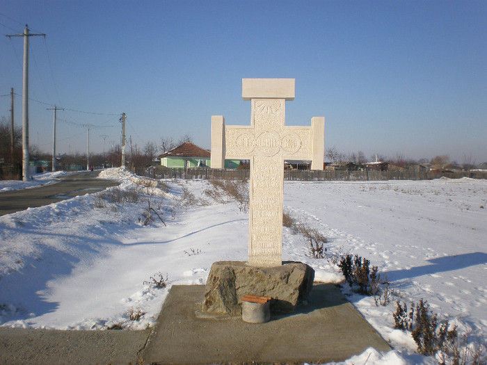 PC301257; Troita de la intrarea in satul Fratilesti.
