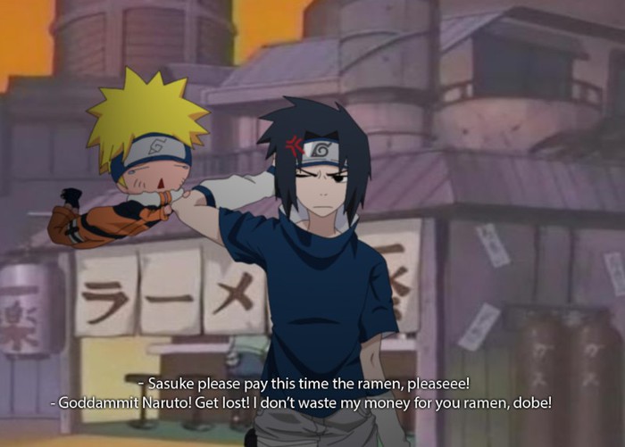 Sasuke_and_Narutos_ramen_by_SasukeDemon - Pentru concursul lui Hinari