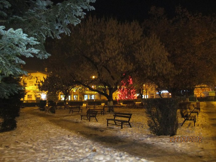 Parcul Republicii din Fagaras - 16_Fagaras  decembrie 2012
