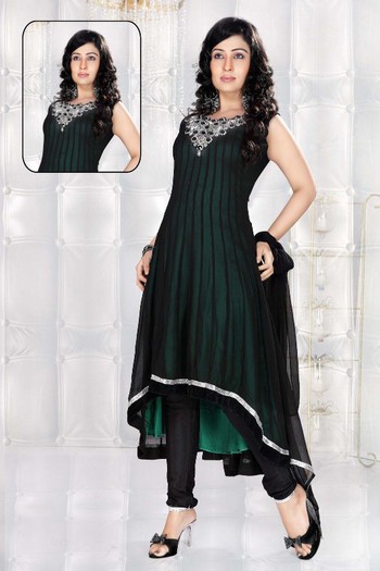 black-designer-salwar-kameez-6021 - Salwar Kameez