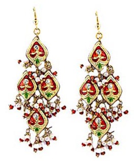 Handcrafted Indian Earrings-1