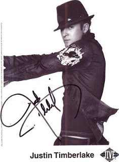 Al lui Justin Timberlake - Autografe