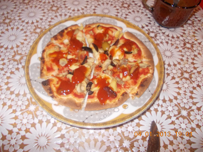 pizza vegetala