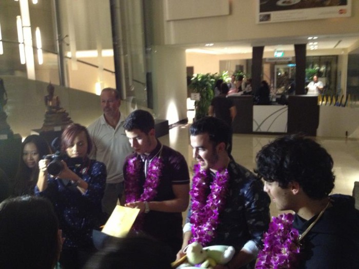  - Jonas Brothers in concert in Hollywood California