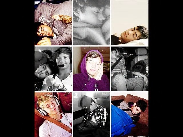 1D - 00 One Direction Sleeping