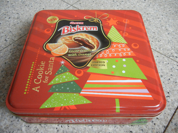 A Cookie for Santa (cookie tin box) - CHRISTMAS Collection_Craciun