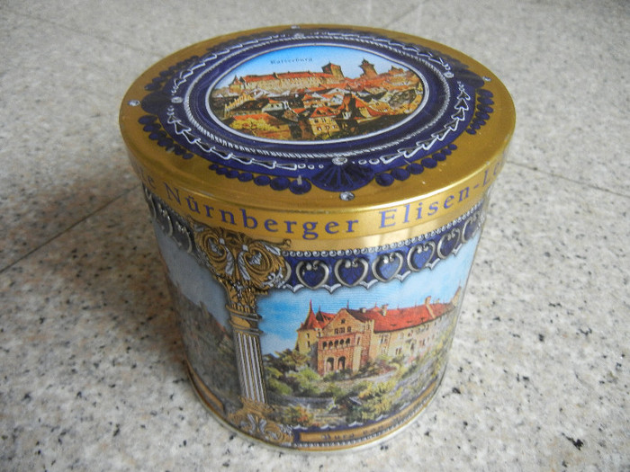 Nurnberger Elisen Lebkuchen Tin - Cookie Tin collection