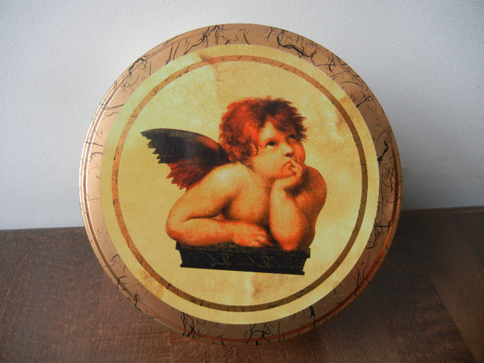 Angel Cookie Tin - Cookie Tin collection