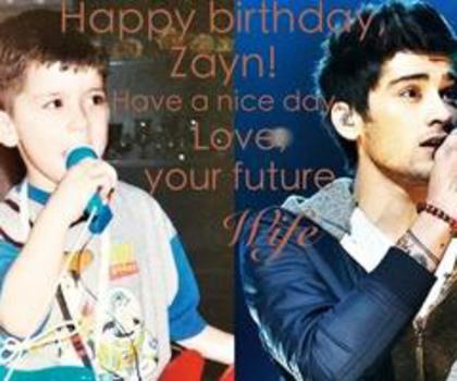 HAPPY BIRTHDAY ZAYN