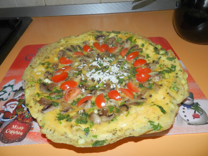 CEAPA VERDE SI VERDEATA - OUA GATITE-N FEL SI CHIP