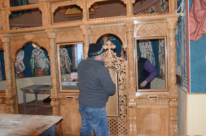 DSC_2993 - 4 Catapeteasma NOUA din Pataclisul cu hramul Sfanta Teodora de la Sihla