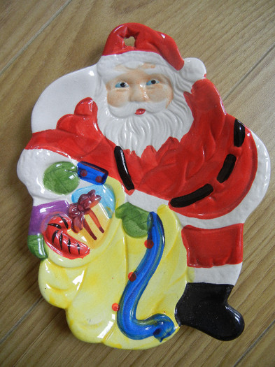 Santa Cookie Plate - CHRISTMAS Collection_Craciun