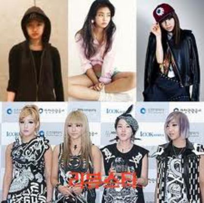 yg new grop and 2ne1 - YG noul grup