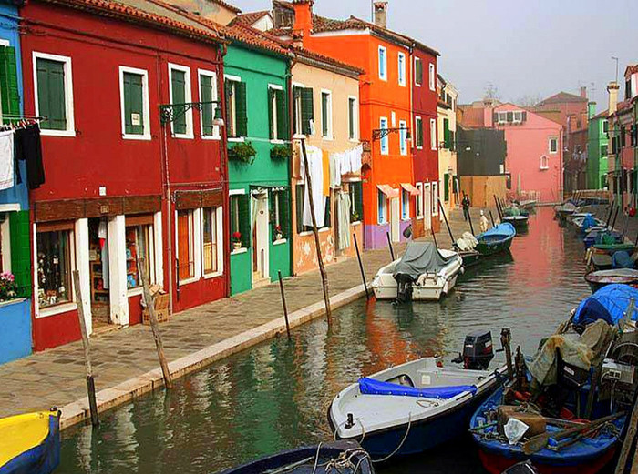 Insula BURANO - Italia !