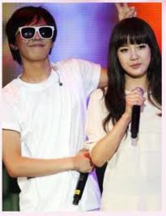 gdragon and park bom debut