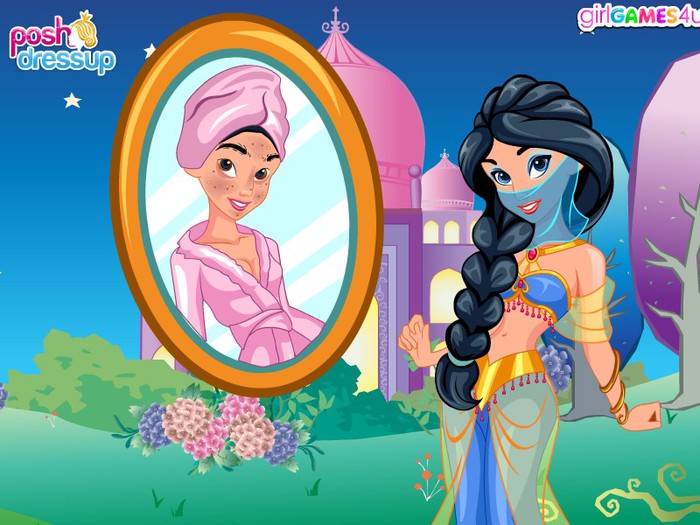 princess jasmin makeover