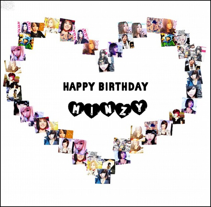 <3 - GHI __ x - x Happy B-Day Minzy x -x