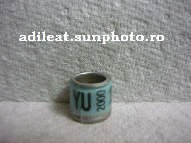 YU-2000 - YUGOSLAVIA-YU-ring collection