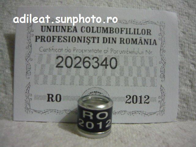 RO-2012-UCPR. - 3-ROMANIA-UCPR-ring collection
