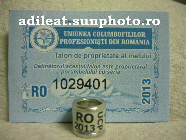 RO-2013-UCPR. - 3-ROMANIA-UCPR-ring collection