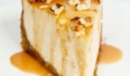  - Cheesecake cu glazura de caramel