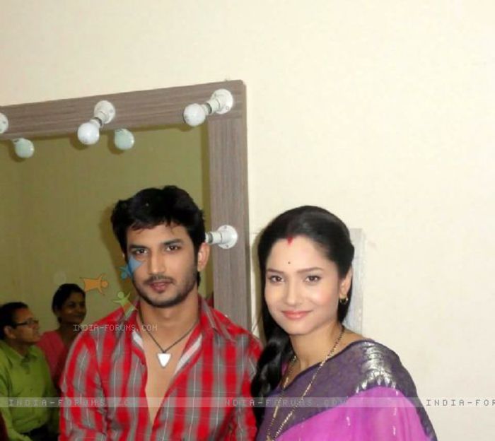 201742-sushant-singh-rajput-ankita-lokhande-at-home - ankita si sushant