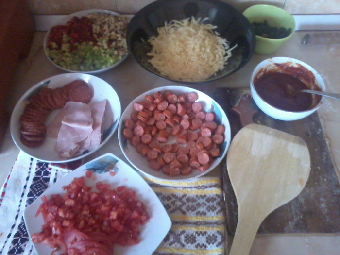 Ingrediente Pizza