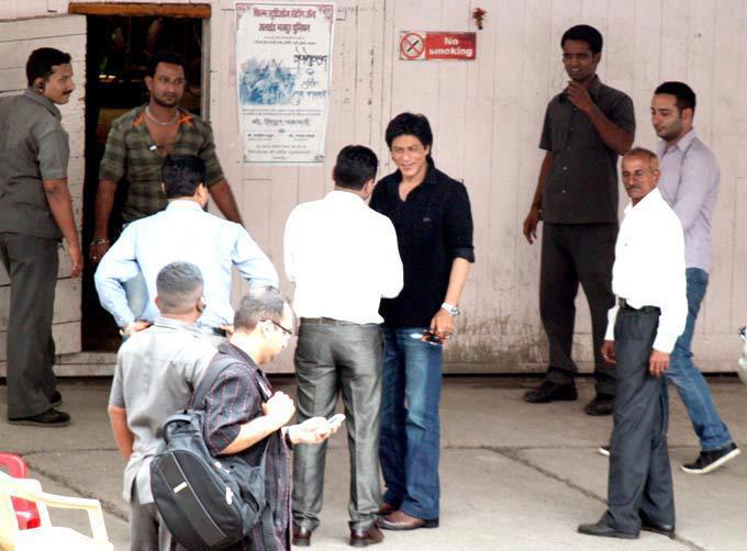  - Srk On the Sets Of ChennaI express