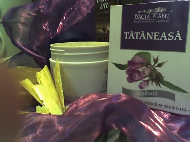 crema cu extract de tataneasa