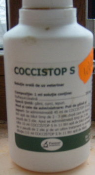 COCCISTOP S; Preventiv pentru coccilioza
