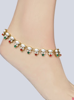 Indian-anklet-pajeb-payal-pln11846ibc - Payal- Bratara de picior