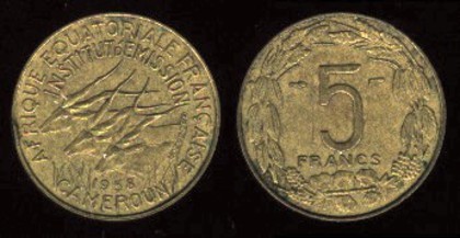 5 franci, 1961, 265