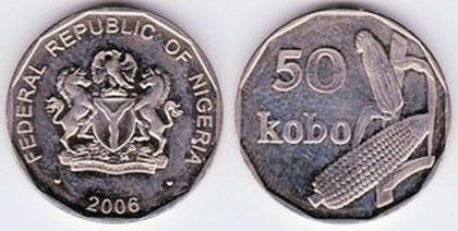 50 kobo, 2006, 703 - Africa