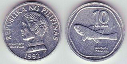 10 sentime, 1986, FAO, 860